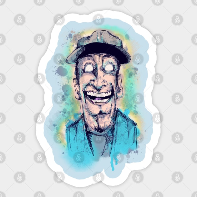 Ernest Sticker by LVBart